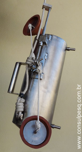 garrafa vertical inox