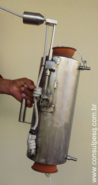 garrafa vertical inox