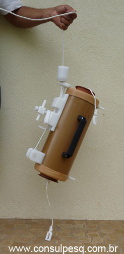 garrafa vertical pvc